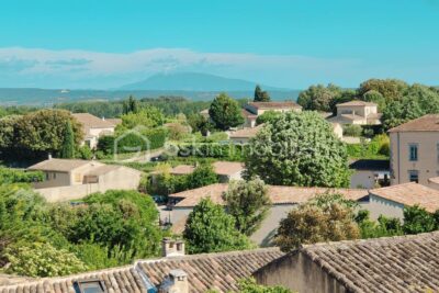 Maison avec vue panoramique à vendre proche de Grignan – Drôme Provençale – 5 pièces – 2 chambres – 70 m²