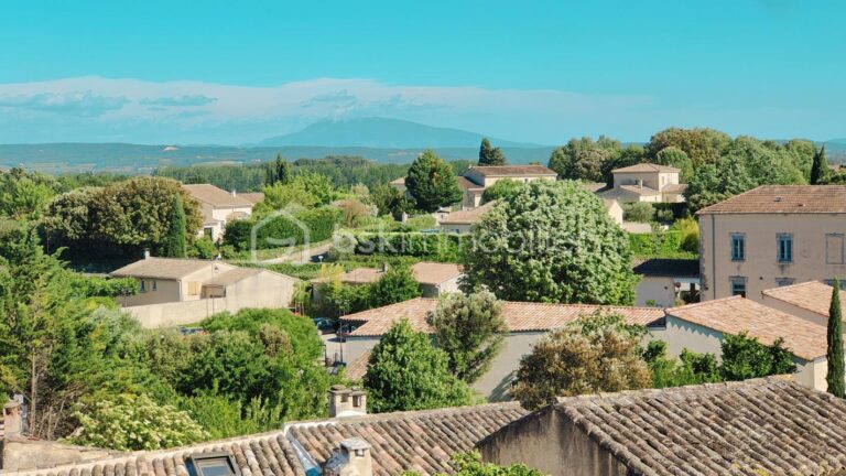Maison avec vue panoramique à vendre proche de Grignan – Drôme Provençale – 5 pièces – 2 chambres – 70 m²