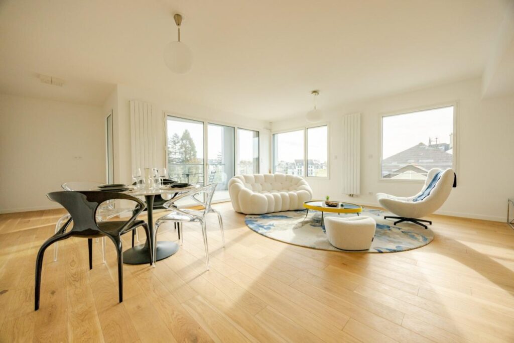 T4 de 87 m2 vue Erdre – 4 pièces – 3 chambres – 87 m²