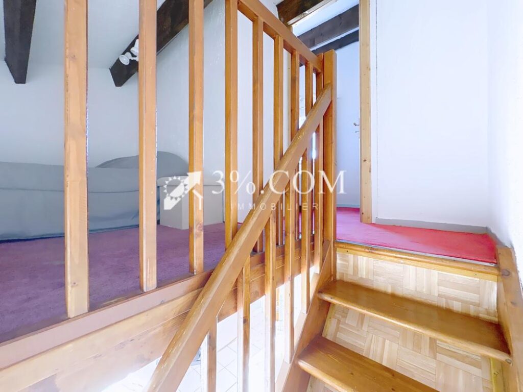 Charmant Duplex meublé 3 pièces de 37.6 m2 avec piscine & pl – 3 pièces – 2 chambres – 37 m²