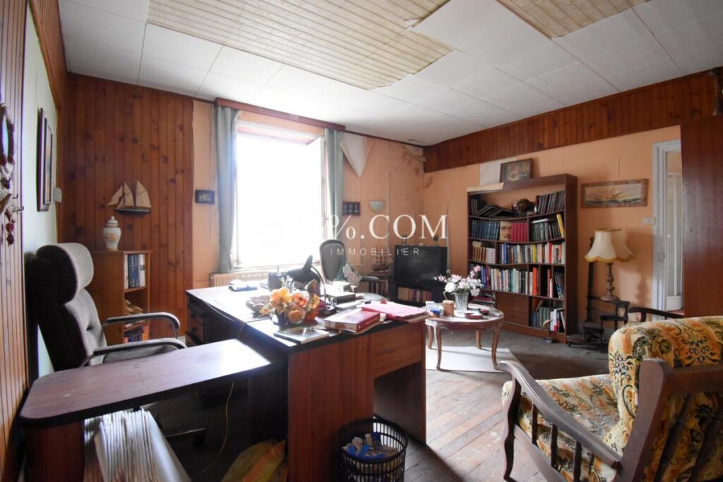 Ancien moulin de 154 m2, 3 chambres, 2 bureaux, dans écrin d – 5 pièces – 3 chambres – 153 m²