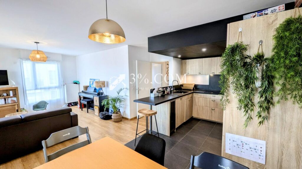 Eco Quartier. T4 3 chambres + Terrasse – 4 pièces – 3 chambres – 80 m²