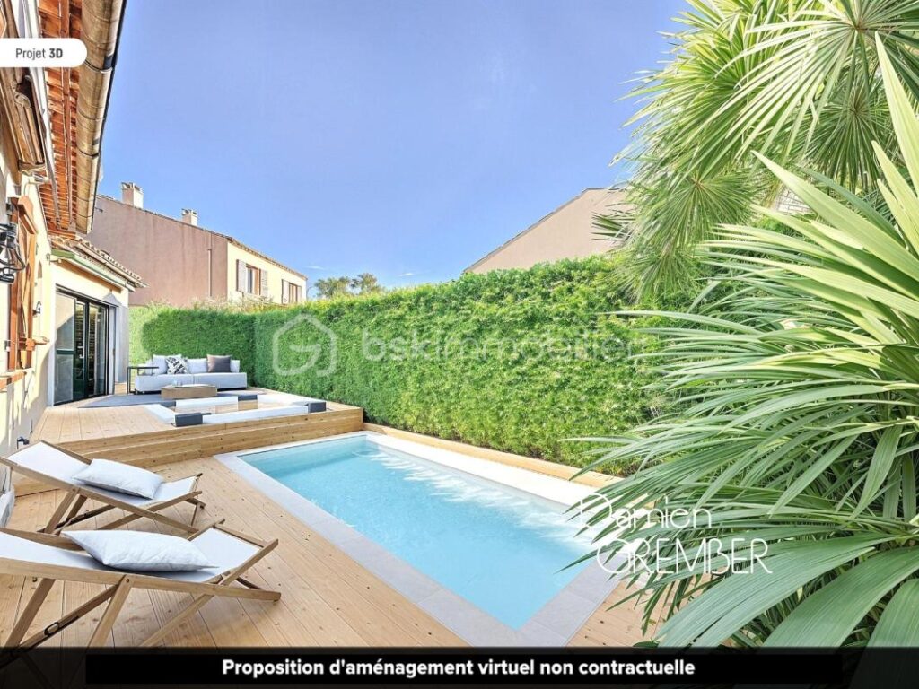 🏡 Opportunité rare à Lattes – Villa 191 m² avec plus de 30 % de décote immédiate (Viager sans rente) – 5 pièces – 3 chambres – 191 m²