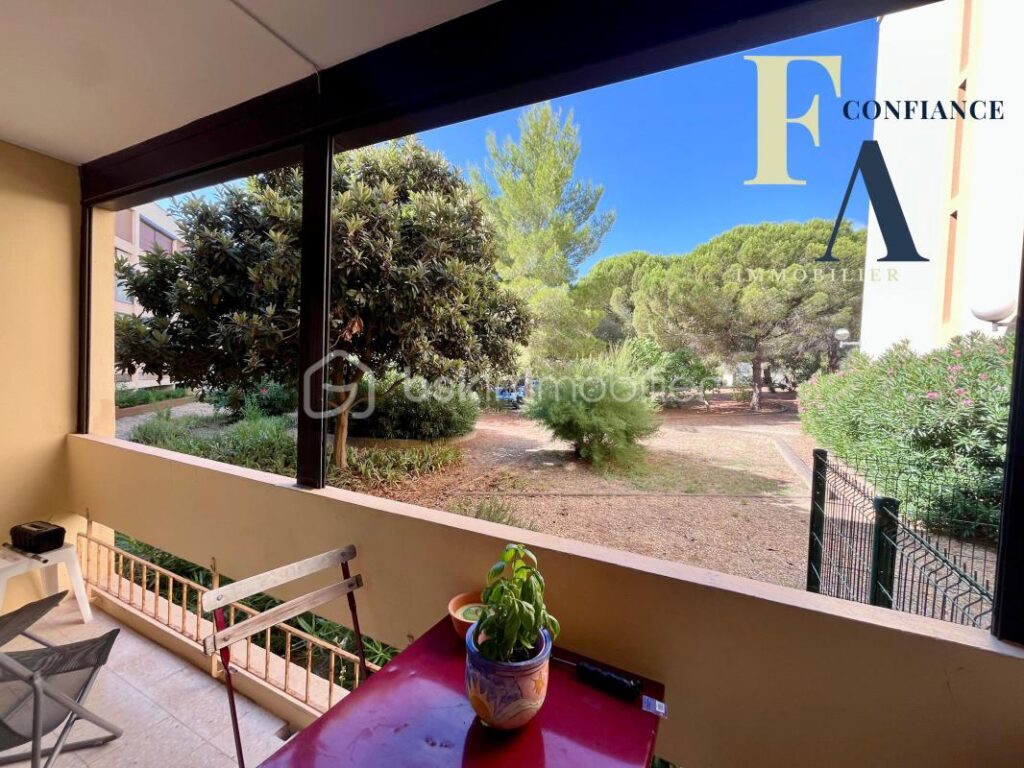 Balaruc les bains – T2 de 48m2 avec loggias – 2 pièces – 1 chambre – 48 m²