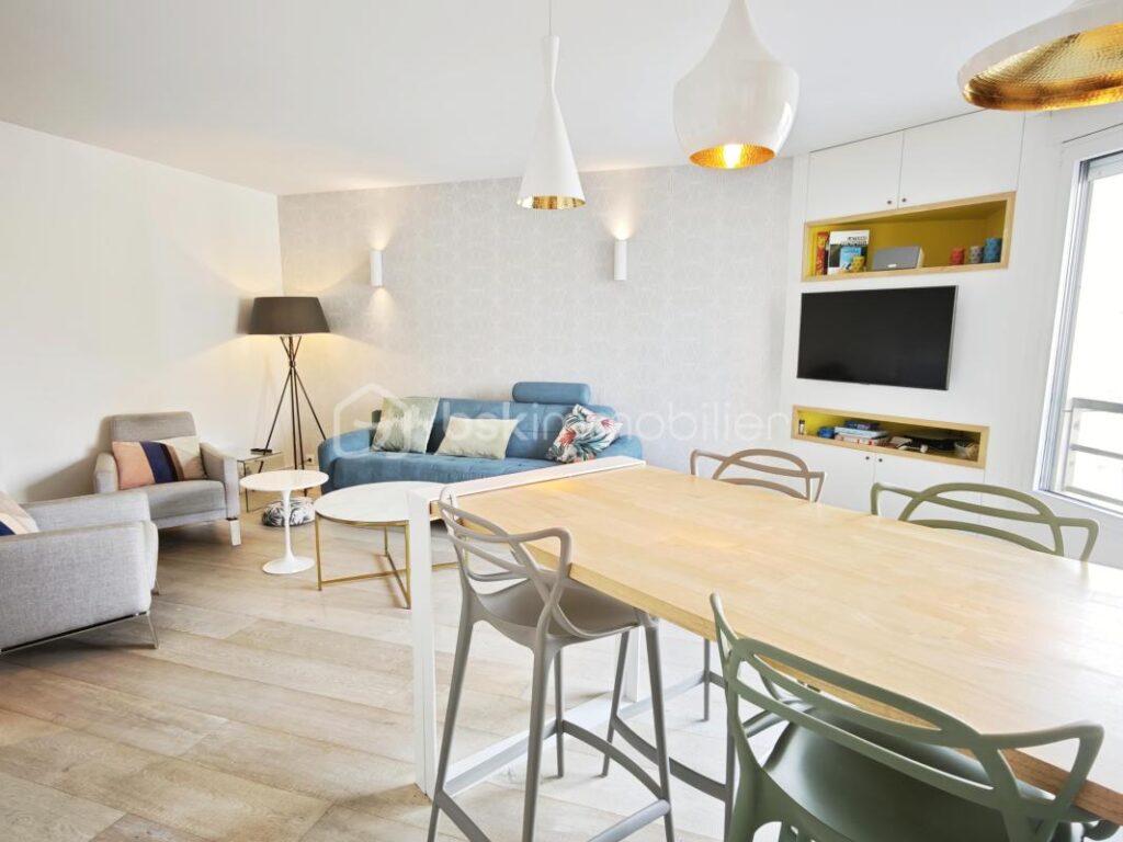 LEVALLOIS – PERRET Centre Ville : 2 pièces entièrement rénové – 2 pièces – 1 chambre – 46 m²