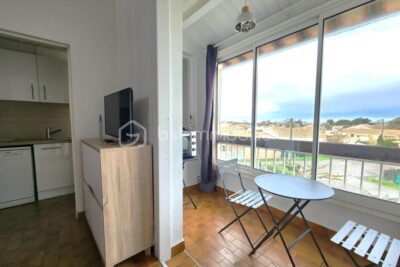 MARSEILLAN PLAGE – DUPLEX T3 – VUE MER – PLACE DE PARKING PRIVATIVE – 3 pièces – 2 chambres – 47 m²
