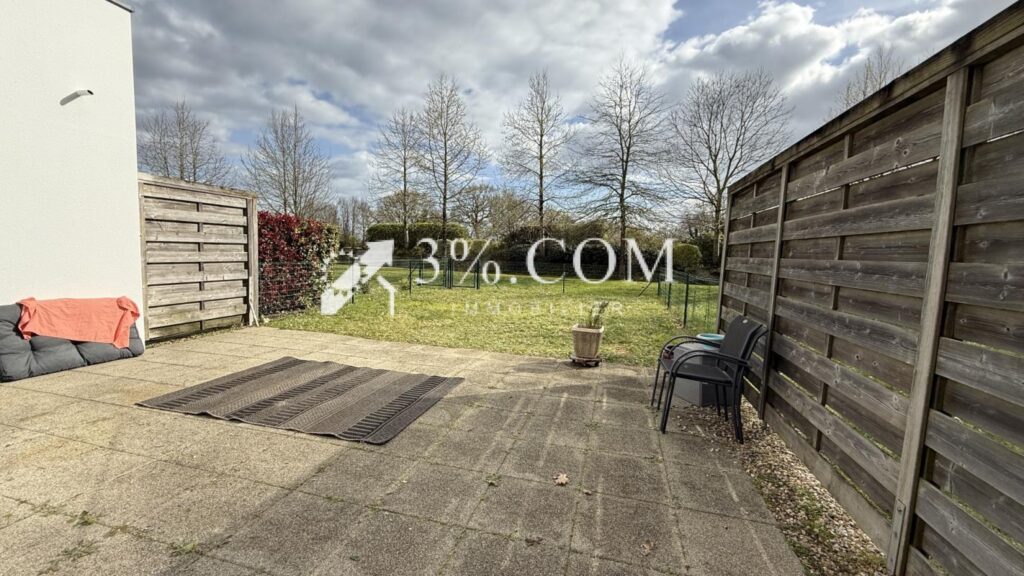 Appartement T2 avec Terrasse et Jardin – 2 pièces – 1 chambre – 43 m²