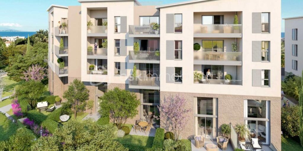 Appartement neuf disponibilité immédiate Antibes – 2 pièces – 1 chambre – 38 m²