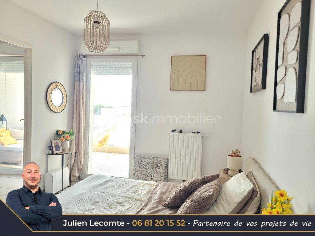 Appartement 37m² vue mer à Sérignan – 2 pièces – 1 chambre – 36 m²