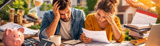 illustration couple achat immobilier erreurs à ne pas faire