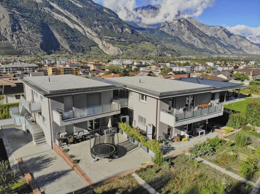 4,5 p. avec vue dégagée – Terrasse et jardin privatifs – NR pièces – NR chambres – 128.5 m²