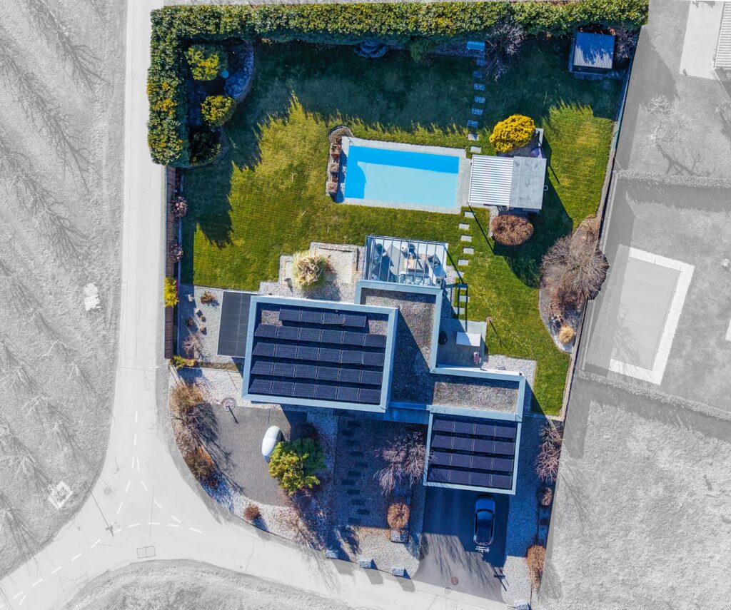 Villa contemporaine avec piscine à Fully ! – NR pièces – 5 chambres – 207 m²