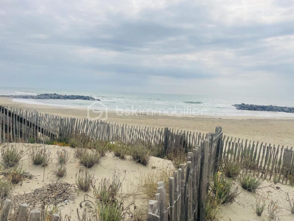 Frontignan Plage – Première ligne – Front de Mer – 4 pièces – 2 chambres – 50 m²