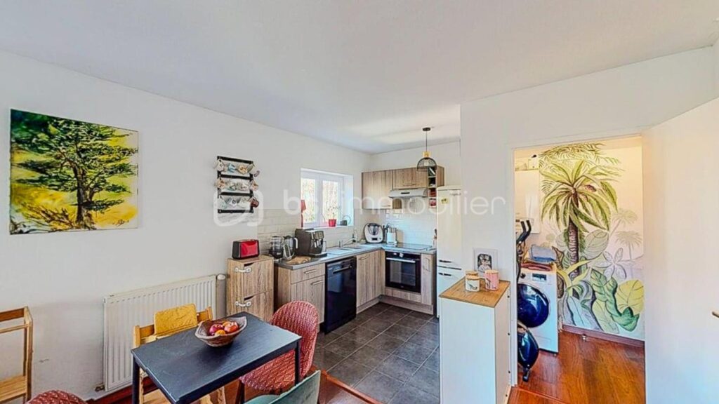 T3 en duplex – Belle terrasse avec vue dégagée – Quartier du Séqué à Bayonne – 3 pièces – 2 chambres – 60 m²