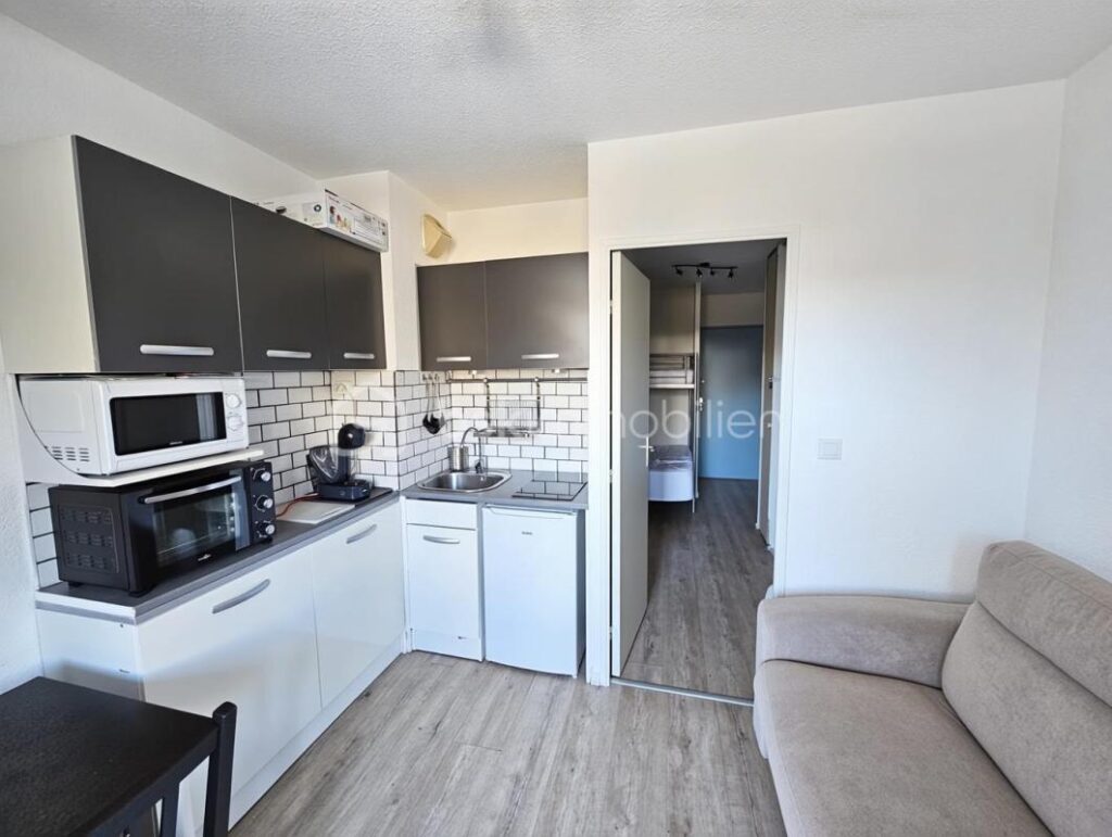 **EN EXCLUSIVITE** Résidence La Flèche d’Or, studio cabine de 19,50 m² – 1 pièce – NR chambres – 19 m²