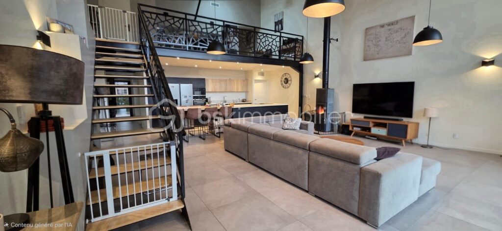 LOFT IDRON – 4 pièces – 3 chambres – 175 m²