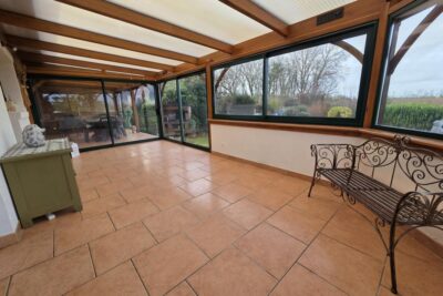 PAVILLON BRIQUES PLAIN PIED BERNARD LANNOY SOUS SOL COMPLET – 6 pièces – 3 chambres – 108 m²