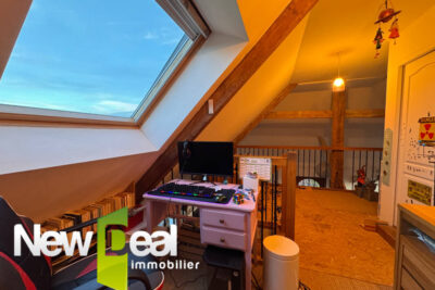 2 CHAMBRES + 1 BUREAU / DEPENDANCES, JARDIN, TERRASSE, POTAGER, MAISON DE RECEPTION – 4 pièces – 2 chambres – 86 m²