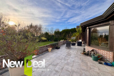 PLAIN PIED INDIVIDUEL / 4 CHAMBRES ET 1 BUREAU / GARAGE – 7 pièces – 4 chambres – 165 m²