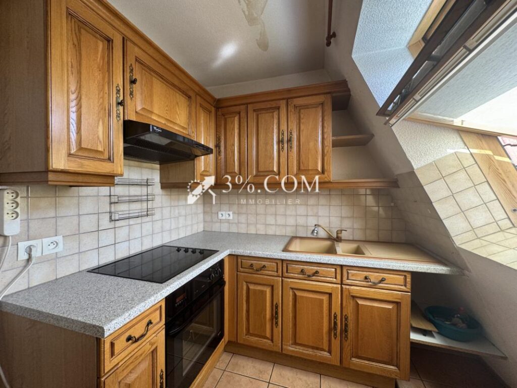 3%.COM – Joli F2 au calme avec balcon, cave et garage – 2 pièces – 1 chambre – 41 m²