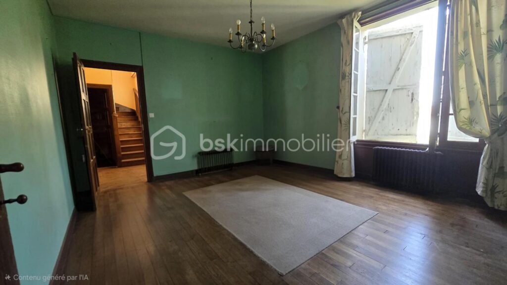 Ensemble immobilier, maison de 178 m², maisonnette, granges, petits toits, terres et étang – 5 pièces – 4 chambres – 178 m²