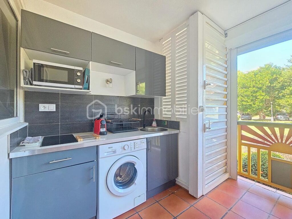 Studio Anse des Rochers plage et piscine – 1 pièce – 1 chambre – 29 m²