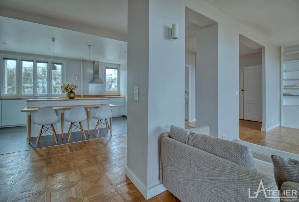 Appartement familial, vue panoramique sur Paris et alentours – NR pièces – 4 chambres – 167 m²