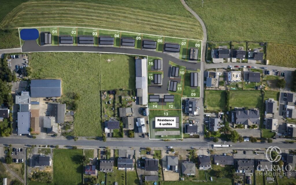 Terrain à bâtir – Lot n°04 à Hoscheid-Dickt – 5a54ca, libre de constructeur, vue dégagée – NR pièces – NR chambres – 5.19 m²