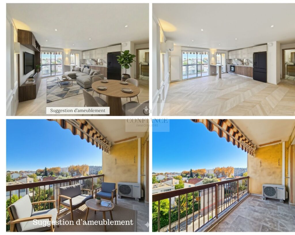 Appartement – 2 pièces – 1 chambre – 51 m²