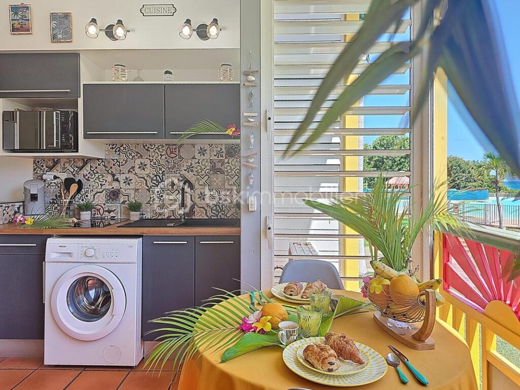 Splendide studio vue mer Anse des Rochers – 1 pièce – 1 chambre – 20 m²