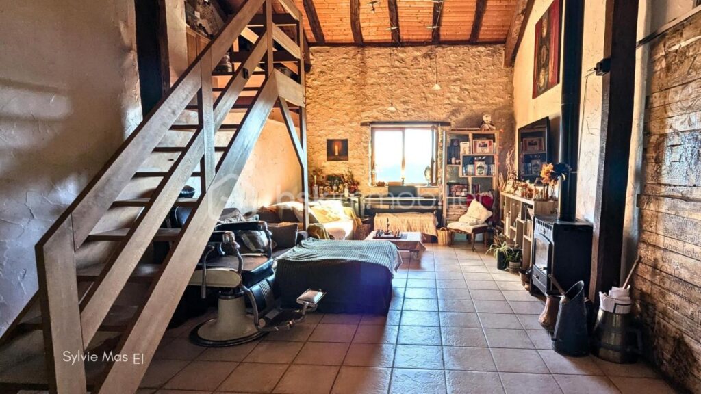 Domaine de charme 2 logements – 5 gîtes – piscine – NR pièces – 11 chambres – 390 m²