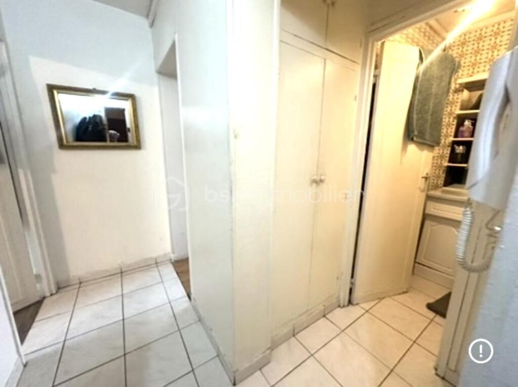 Appartement T2 traversant – 2 pièces – 1 chambre – 42 m²