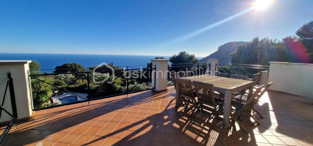 La Turbie Villa d’exception avec vue mer – élégance, confort et raffinement – 6 pièces – 4 chambres – 241 m²