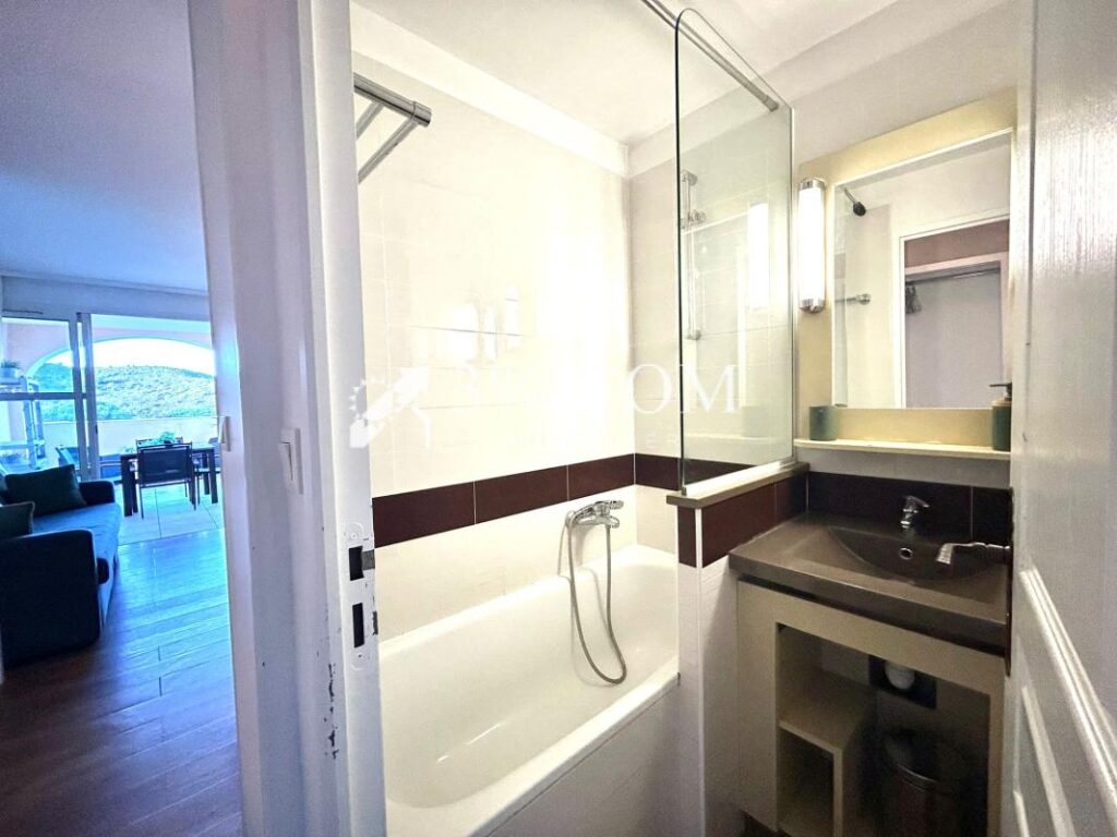 Vente Appartement avec sublime terrasse-AGAY – 1 pièce – 1 chambre – 22 m²