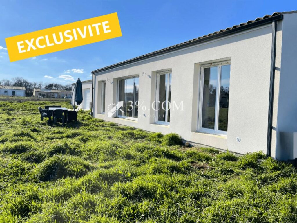 MAISON PLAIN PIED DE 2024 5 PIECES 101.6 M2 – 5 pièces – 4 chambres – 101 m²