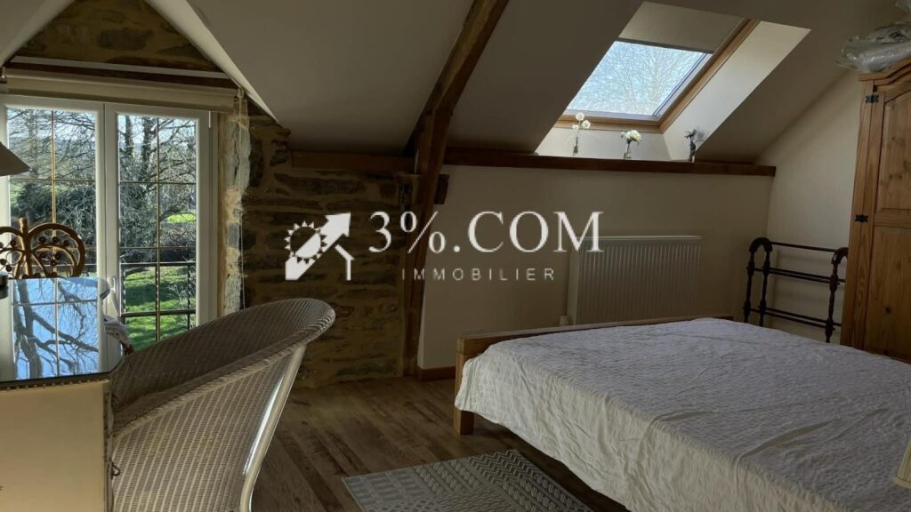 Maison en pierre avec potential gîte – 9 pièces – 5 chambres – 202 m²