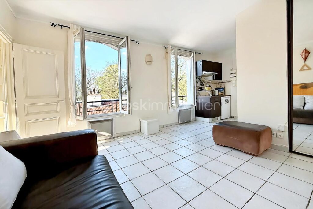 Appartement sans vis a vis au calme avec vue sur verdure – 3 pièces – 2 chambres – 36 m²