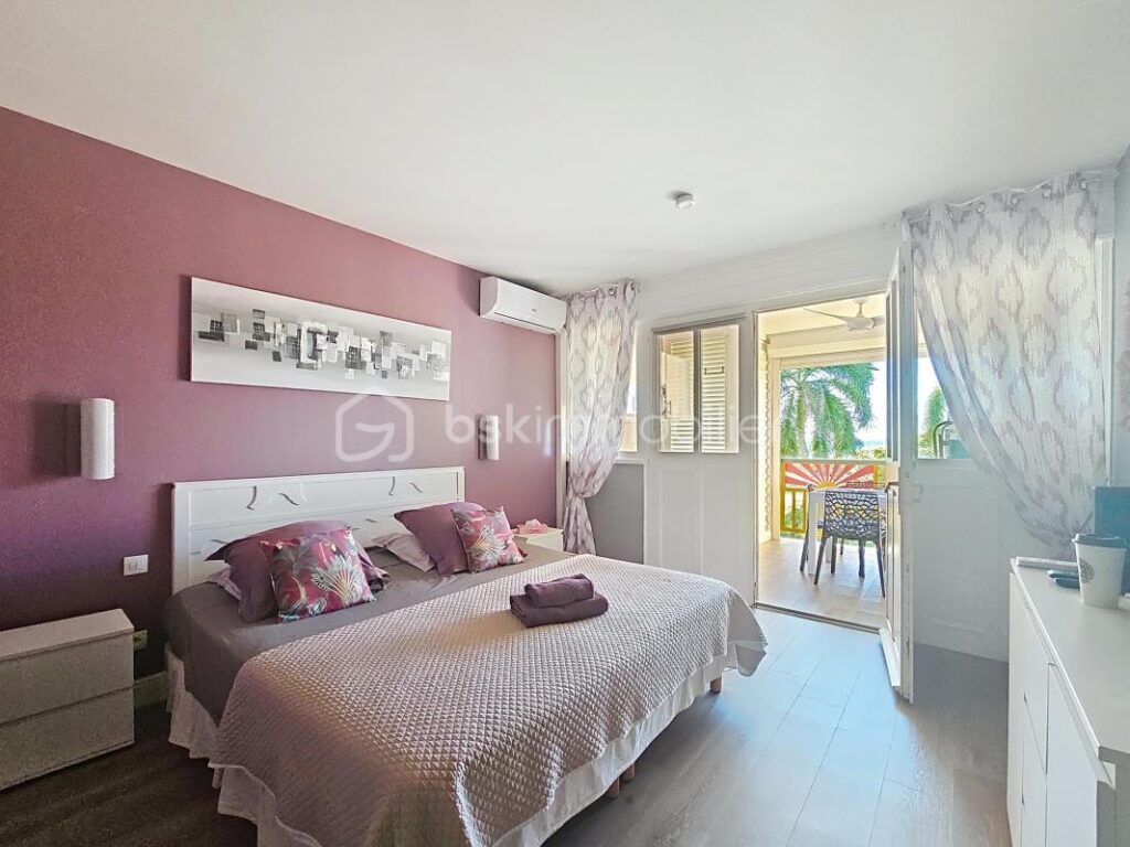 Studio Anse des Rochers vue mer – 1 pièce – 1 chambre – 20 m²