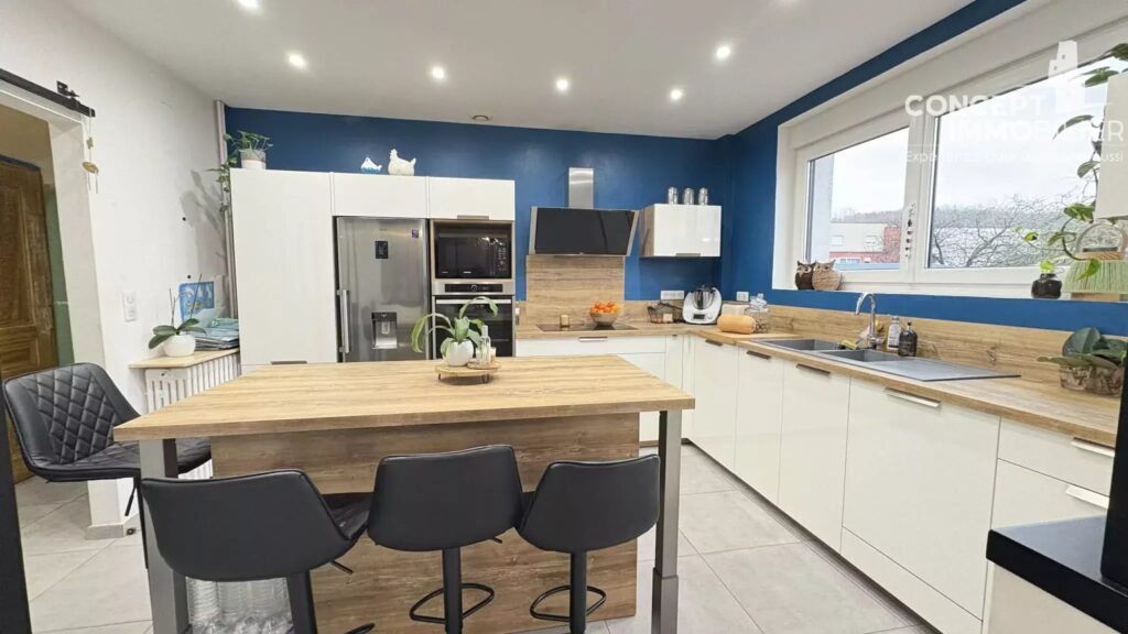 Maison individuelle à vendre Seremange-Erzange – 6 pièces – 3 chambres – 123.5 m²