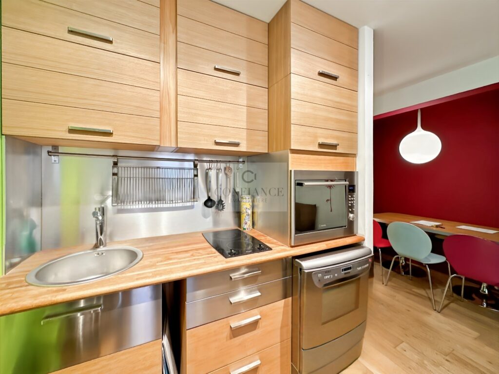 Appartement – 3 pièces – 2 chambres – 60 m²