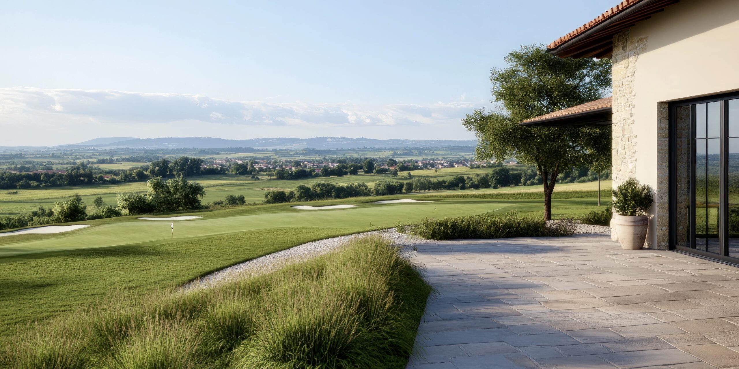 Propriété avec vue sur golf, Côte d'Azur