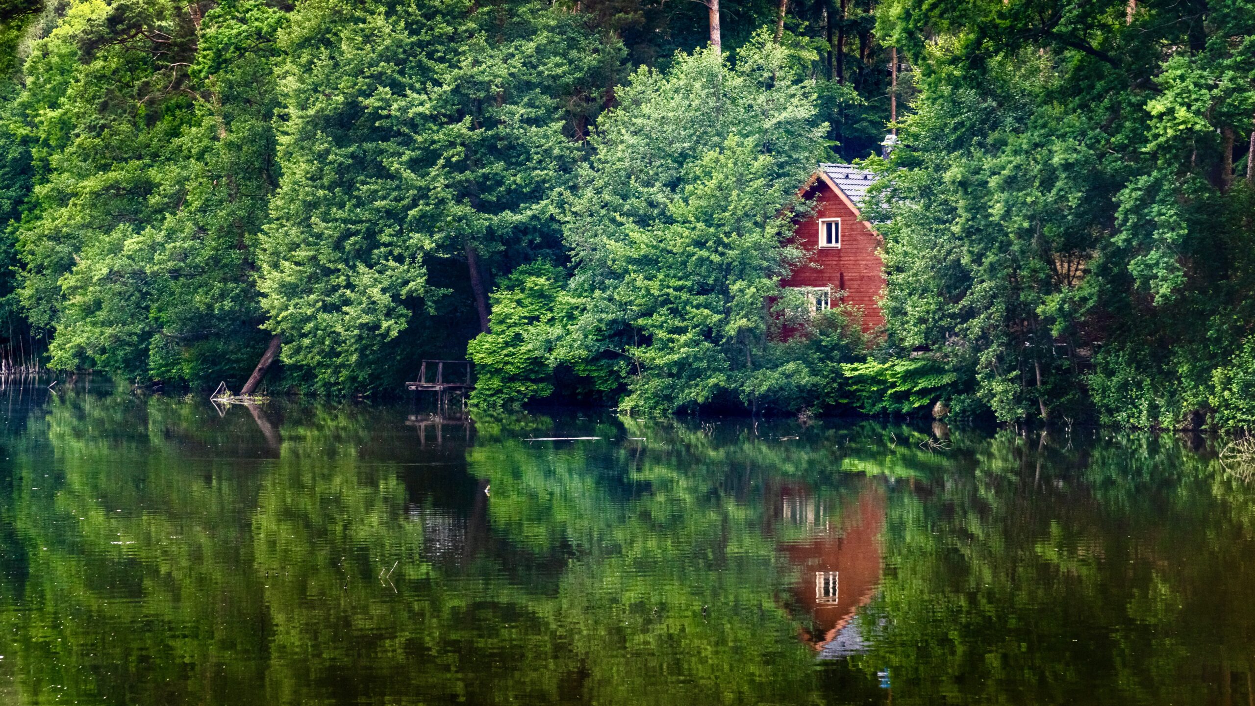 Propriété avec vue lac en montagne