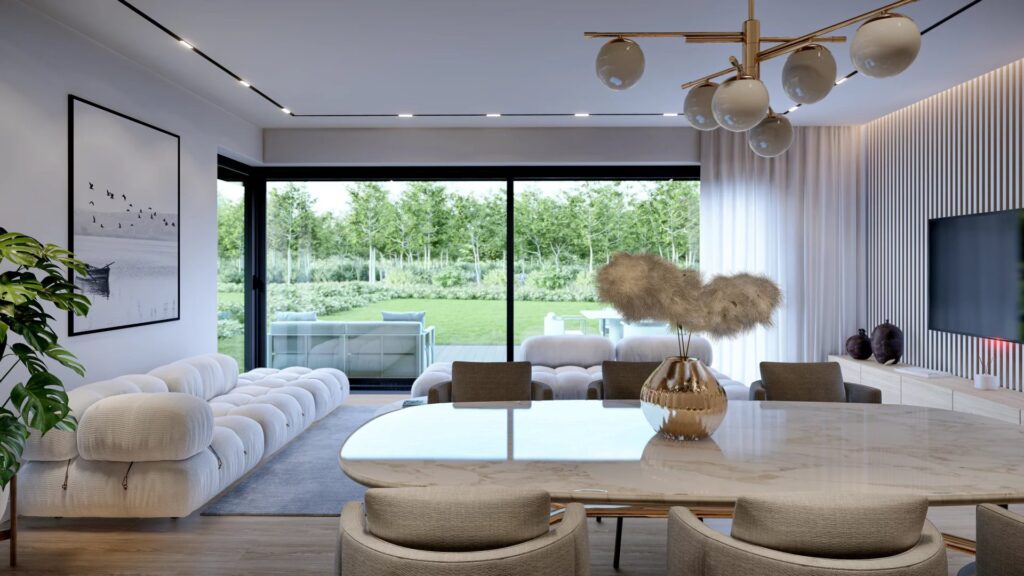 Maison n°1 à Linger, maison moderne de 177 m² – 5 pièces – 3 chambres – 177 m²