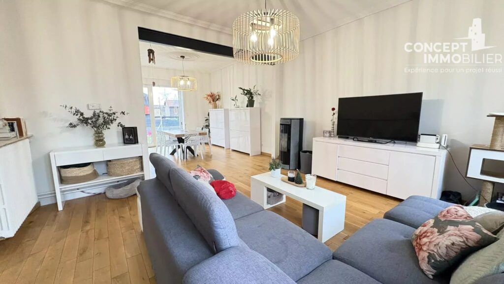Maison individuelle à vendre Seremange-Erzange – 6 pièces – 3 chambres – 123.5 m²