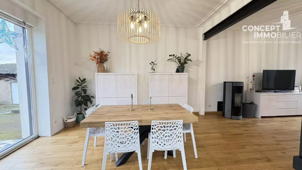 Maison individuelle à vendre Seremange-Erzange – 6 pièces – 3 chambres – 123.5 m²