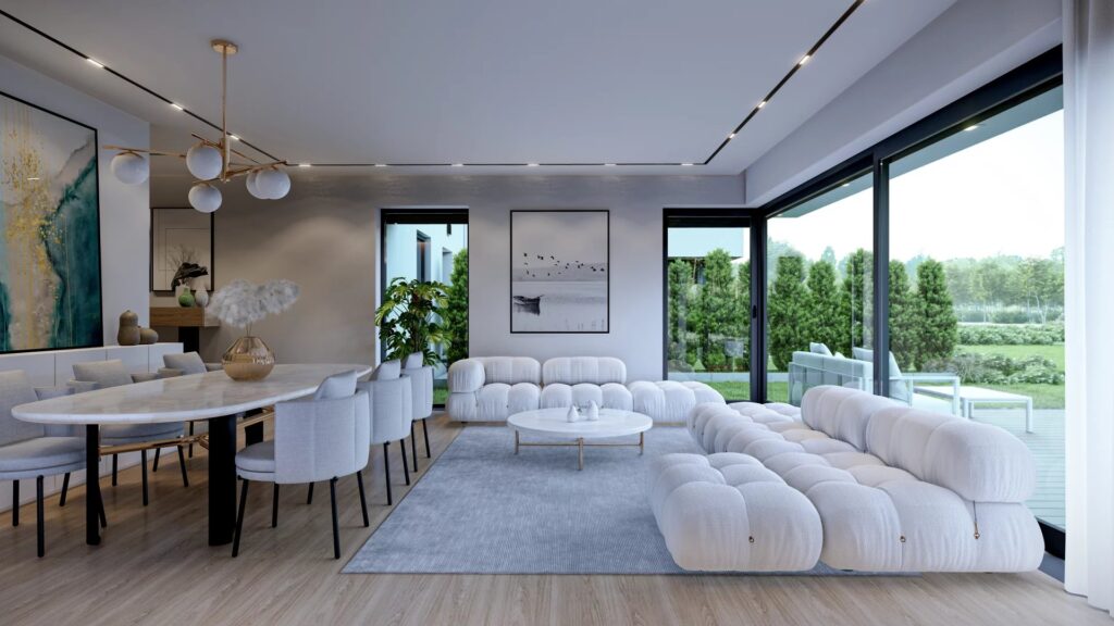 Maison n°1 à Linger, maison moderne de 177 m² – 5 pièces – 3 chambres – 177 m²