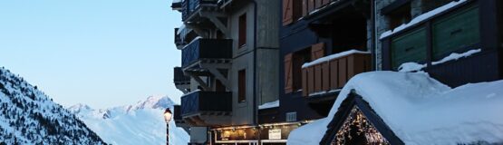 Arcs 1950 vue montagne sur le Mont Blanc