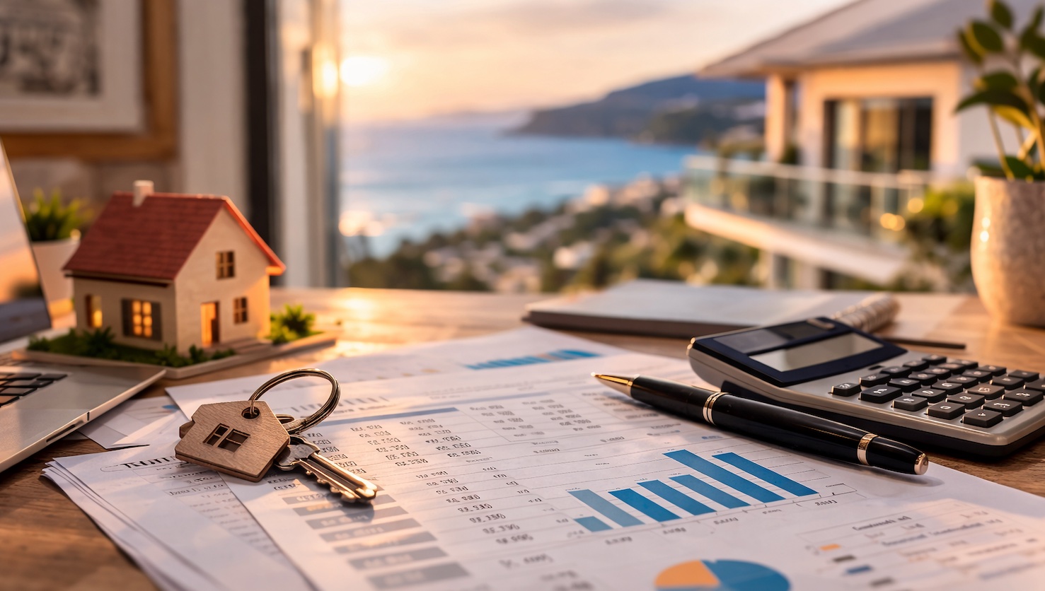 tableau amortissement bien avec vue calculette