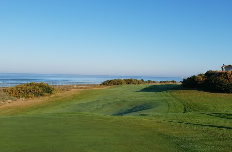vue golf et mer anglet chiberta fairway