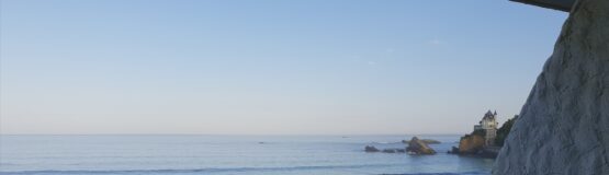 vue mer appartement Biarritz côté des basques